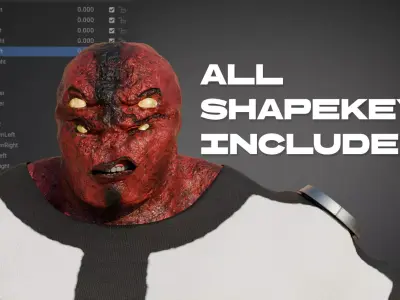 Four Arms Alien from Ben 10 Realistic Sci-Fi Character  3D model