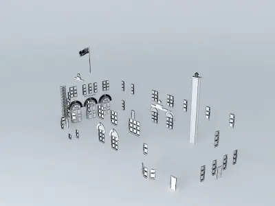 Stn 18 St Paul Minnesota Fire Station 18 built in 1908 Free 3D model