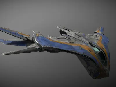 35Milano-GotG spaceship 3D model