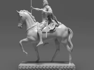 kral Tomislav - Jinete 3D print model