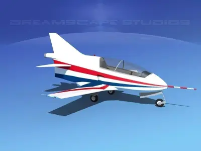 Bede BD-5J Microjet V06 3D model