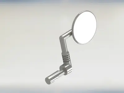 Bike Mirror Free 3D model