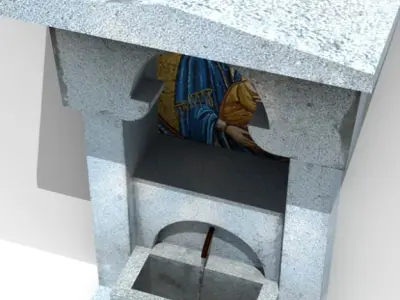 Fountain 08 3D model