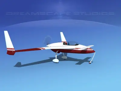 Rutan VariEze V18 3D model
