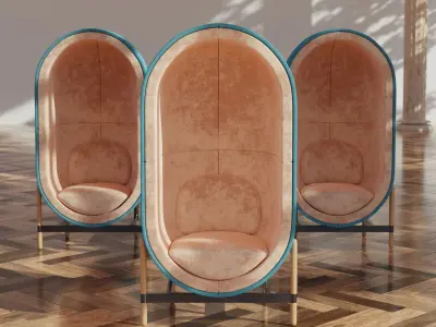 Capsule Chair  Free 3D model
