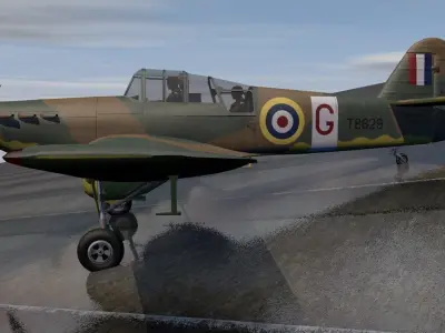 Miles M-9a Master Mk-1 3D model