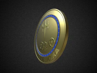 mitsuoka logo 3D model