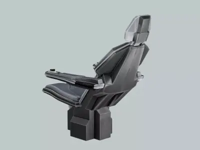 Sci Fi Chair MM 3D Model Low-poly 3D model