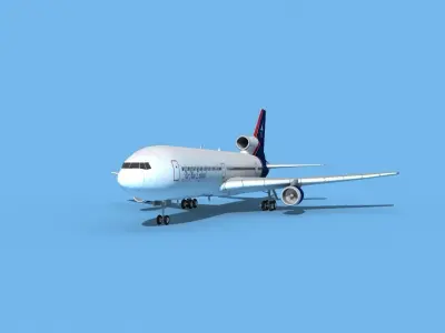 Lockheed L-1011 Air New England 3D model