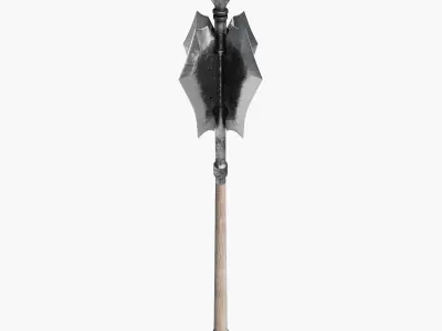 Medieval Battle Mace 3D model