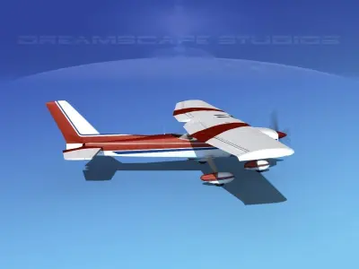 Cessna 150 Aerobat V04 3D model