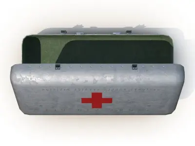 First aids kit 4 3D model