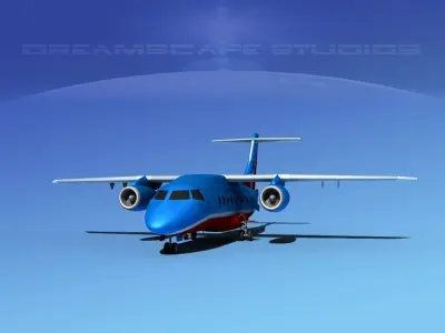 Dornier 328Jet Wellesley Express 3D model