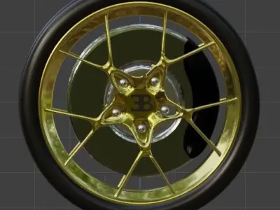 Bugatti chiron 3D model