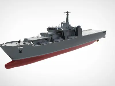 LPD singapore RSS Presistance 209 3D model