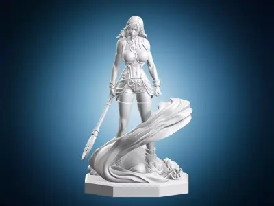 Final Fantasy Terra Bradford Miniature 3D print model