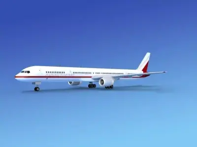 Boeing 757-300 AeroTrans 3D model