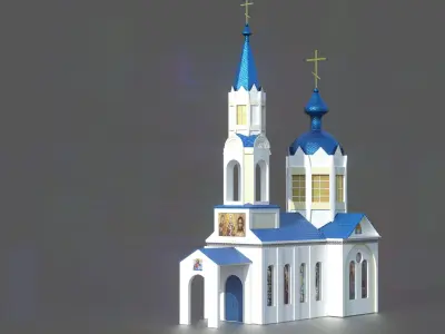 ORTHODOX CHURCH 3D model