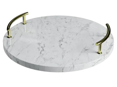  Round Marble Tray Model 