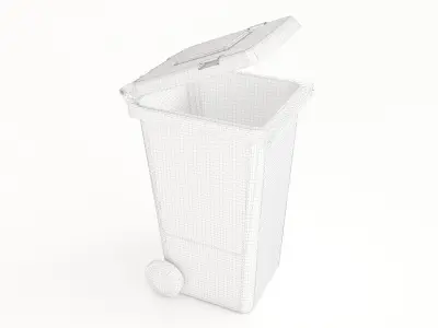 Trash can 03 3D model