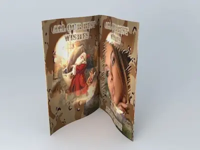 Merry Xmas to All Our Service Men Women Free 3D model