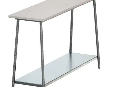 Jane Console Table Crate and Barrel 3D model