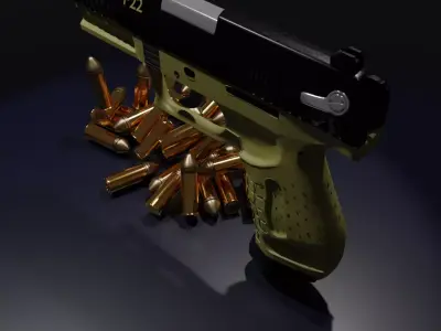 walther p22 3D model