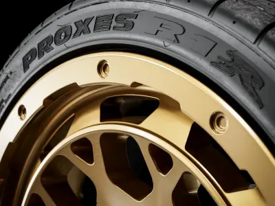 Toyo Proxes R1R 265 35 ZR18 3D model