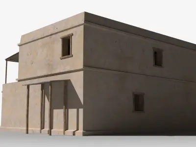 Arab x37 Low-poly 3D model