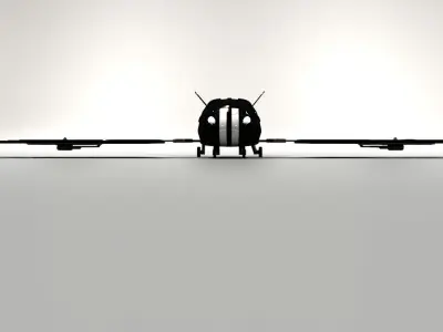 Advanced Aircraft Low-poly 3D model