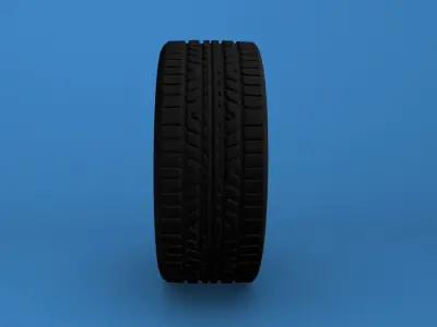 Car Tyre Free 3D model