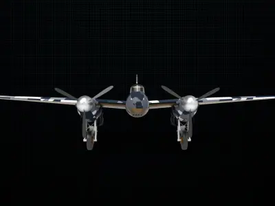 de Havilland Mosquito 3D model