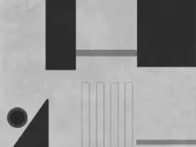 North American F-100 Super Saber Free low-poly 3D model