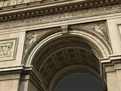 Arc de Triomphe 3D model