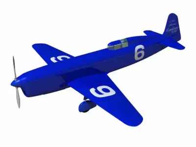 Caudron C460 3D model