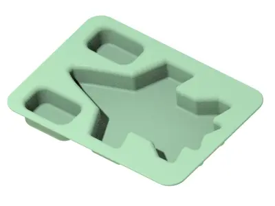 Kids Jet Dinner Plate 3D print model