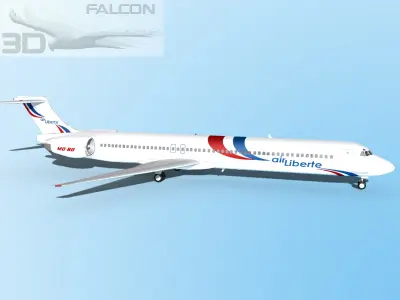 Falcon3D MD-80 Air Liberte 3D model