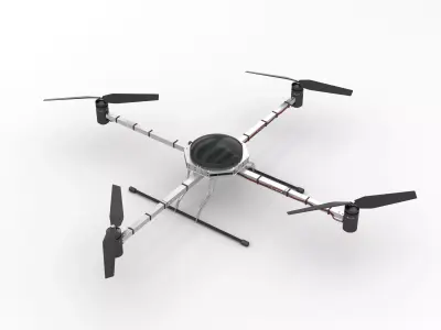 Generic Quadcopter Drone 2 3D model