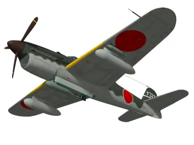 Kugisyo D4Y2 Suisei Type12 Judy 3D model