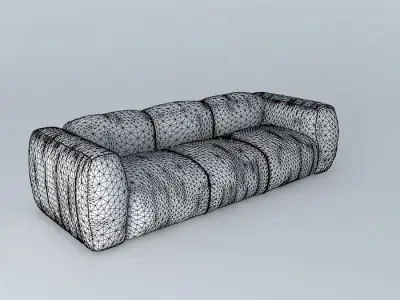 Sofa Dundo Free 3D model