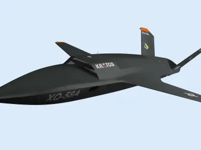 XQ-58 Valkyrie 3D model