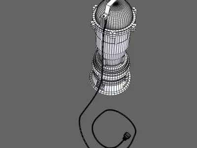 Sludge pump 3D model