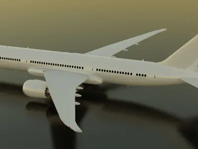 Boeing 787-9 Dreamliner 3D model