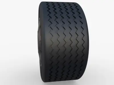 Tesla Truck Wheel 2 3D model