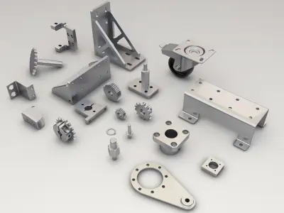 Engineering Parts 3D model