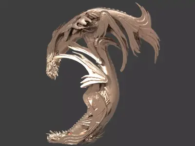 Danish  sea arch 3D model