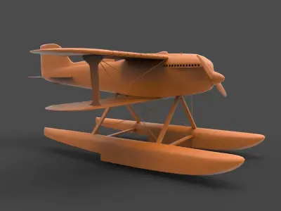 Sea Plane 3D print model