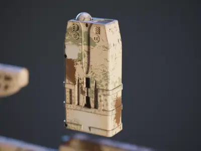 Paintball Maker 2 Low-poly 3D model