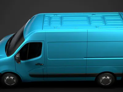 Nissan NV 400 L2H2 Van 2020 3D model