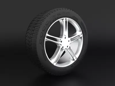 Audi R8 Rims Free 3D model